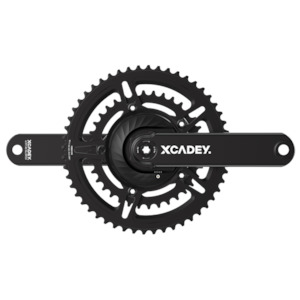 XCADEY Hollowtech Lightweight Titanium Spindle Crankset (PM option available)