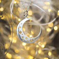 Moon Star Necklace