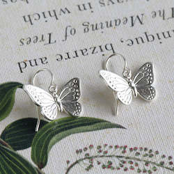 Jewellery manufacturing: Butterfly Earrings