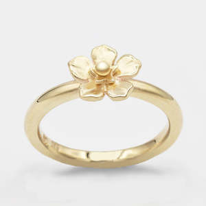 Forget Me Not Ring/ Yellow Gold