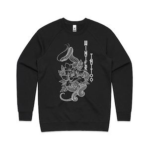 Snake Crewneck Winter Tattoo