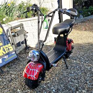 Electric Scooter: Electric Scooter Mini Jazz Spiderweb style