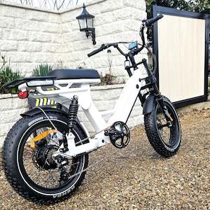 Electric Push Bike: OT-7  Solid Frame dual suspension E Bike 20 inch 20AH