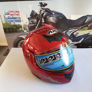 Motor Bike Helmet Full Face WH1 Red