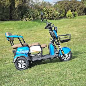 E-Mobility Trike M-1 Blue Lithium Powered