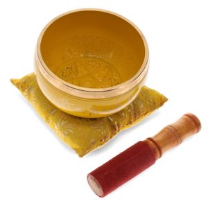 Yellow Singing Bowl – Note D