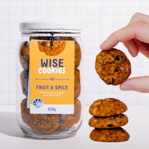 Bakery (with on-site baking): Fruit & Spice Wise Cookie Gift Jar