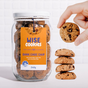 Dark Choc Chip Wise Cookie Gift Jar