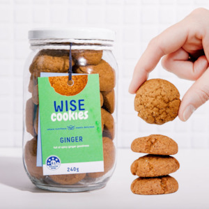 Ginger Wise Cookie Gift Jar