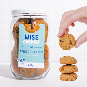 Apricot & Lemon Wise Cookie Gift Jar