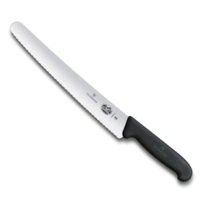 Bakery (with on-site baking): Bread-Pastry Knife Victorinox Black Fibrox Handle 26cm