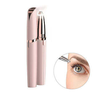 Portable Electric Painless Eyebrow Hair Trimmer Remover