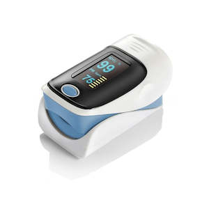 Finger Pulse Oximeter, Blood Oxygen Monitor with Heart Rate Monitor