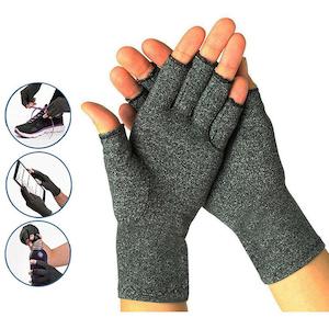 Compression Fingerless Gloves Provide Arthritic Hand Joint Pain Relief