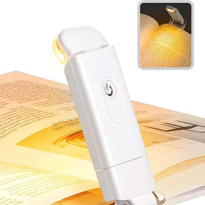 USB Rechargeable Book Cliip On Light for Reading