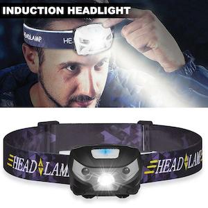 USB Rechargeable Headlights LED Headlamp Flashlight Torch