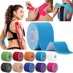 Sports Gears: Waterproof Physio Kinesiology Tape Muscle Support Pain Relief