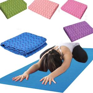 Sports Gears: Yoga Super Absorbent Yoga Mat Towel