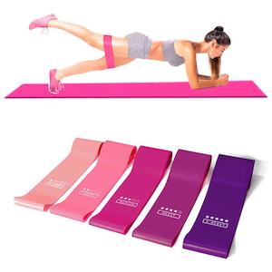 5pcs/set Yoga Resistance Loop Exercise Band