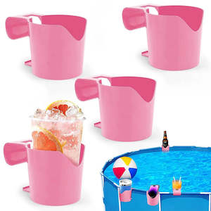 Outdoors Travel: 4 Pack Poolside Cup Drink Phone Holders