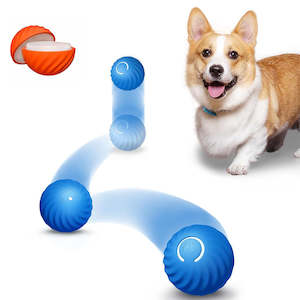 For Pets: Smart Interactive Dog Toy LED Light Bouncing Active Rolling Ball