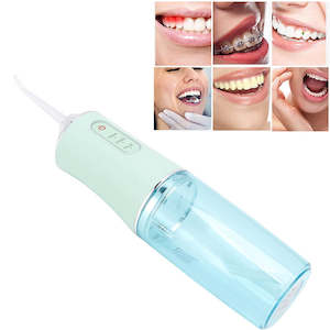 Oral Health: Electric Cordless Water Flosser with Four Nozzles