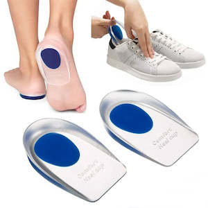 Foot Leg Health: Silicone Gel Heel Protector Pad Insole Cups