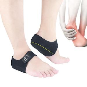 1 Pair Heel Protector Wraps Heel Cups Pain Relief For Plantar Fasciitis Feet