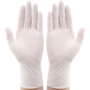 Hand Wrist Care: 100pcs Protective Thick Rubber Latex Disposable Gloves