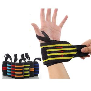 5 Pairs 18-inch Wrist Wraps Support Band with Thumb Loops