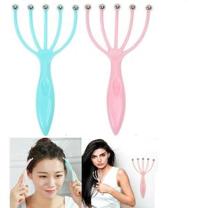 2pcs Protable Hand Held SPA Head Scalp Massager