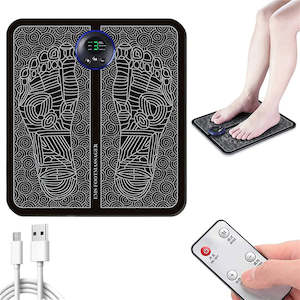 Massagers Healing Tools: EMS Foot Massager Foldable with Remote