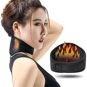 Tourmaline Magnetic Self-heating Pain Relief Neck Wrap Brace