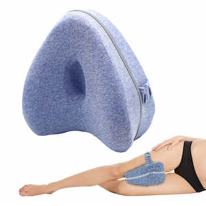 Neck Back Support: Leg Knee Pillow for Side Sleeper Heart-Shape Memory Foam Knee Support Cushion