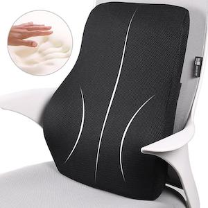 Memory Foam MeshLumbar Support Back Cushion Pillow