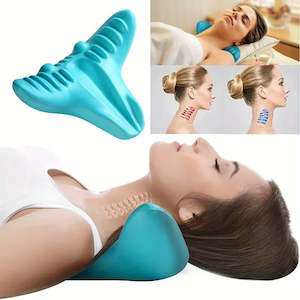 Cervical Vertebra Massage PU Pillow Muscle Pain Relief Shoulder Neck Massager