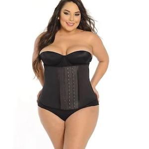 Women's Waist Trainer Corset for Weight Loss Plus Size Shaper 6 Row Hooks