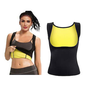 Body Shapewear: Women Body Shaper Slimming Sauna Neoprene Vest - Waist Trainer Corset