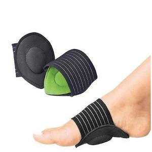 4pcs Cushioned Arch Foot Support Decrease Plantar Fasciitis Pain