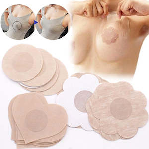 20PCs Disposable Nipple Covers Invisible Breast Lift Tape Stickers