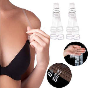 Bras Panties: Transparent Bra Shoulder Strap Buckle