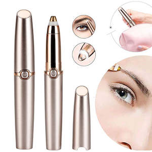 Upgraded Portable Electric Painless Eyebrow Hair Trimmer Remover