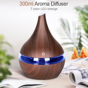 300ml USB Electric Essential Oil Diffuser Ultrasonic Mist Humidifier