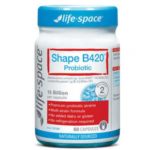 Life-Space Shape B420 Probiotic 60 Capsules