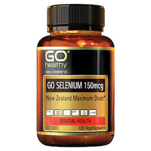 GO Healthy Go Selenium 150mcg 120 Capsules