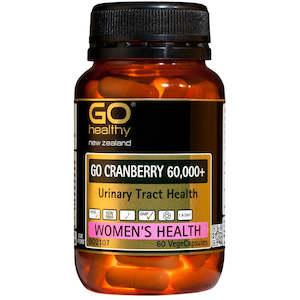 GO Healthy Go Cranberry 60000+ 60 Capsules