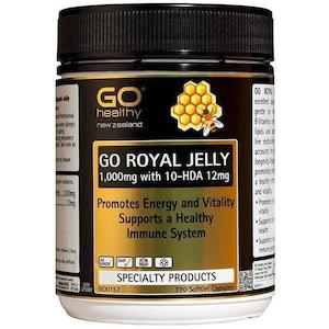 GO Healthy Go Royal Jelly 1000mg 180 Capsules