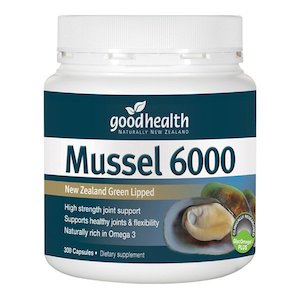 Good Health: Good Health Green Lipped Mussel 6000mg 300 Capsules