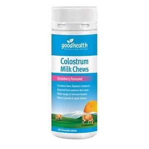 Good Health: Good Health Colostrum Chews 150 Tabs Strawberry