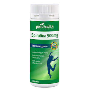 Good Health: Good Health Spirulina Tablets 500mg 200 tablets